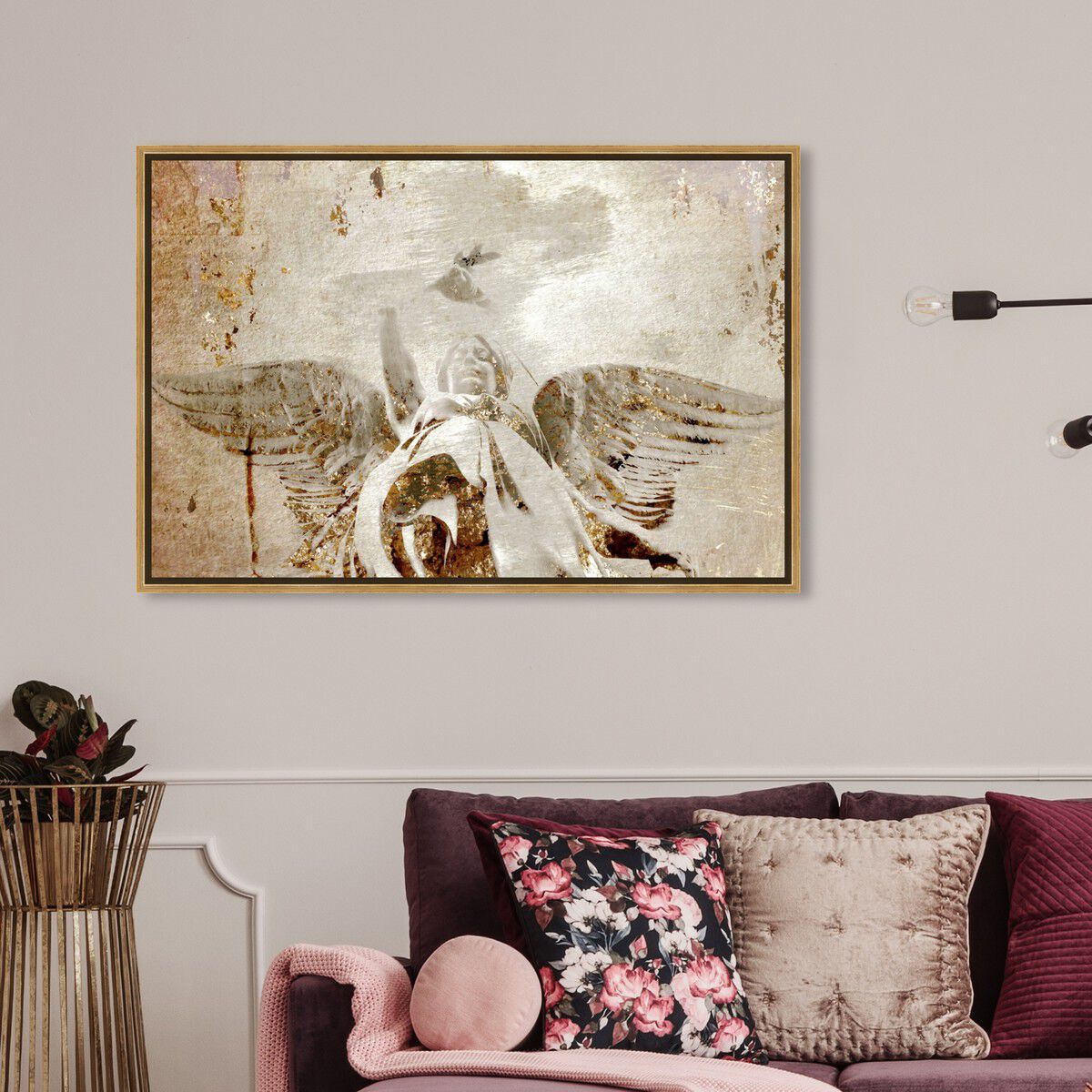 54x36/Framed Canvas/PSGLD