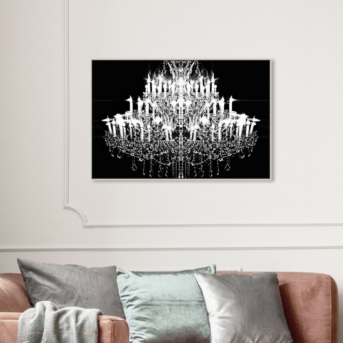 54x36/Framed Canvas/CFL