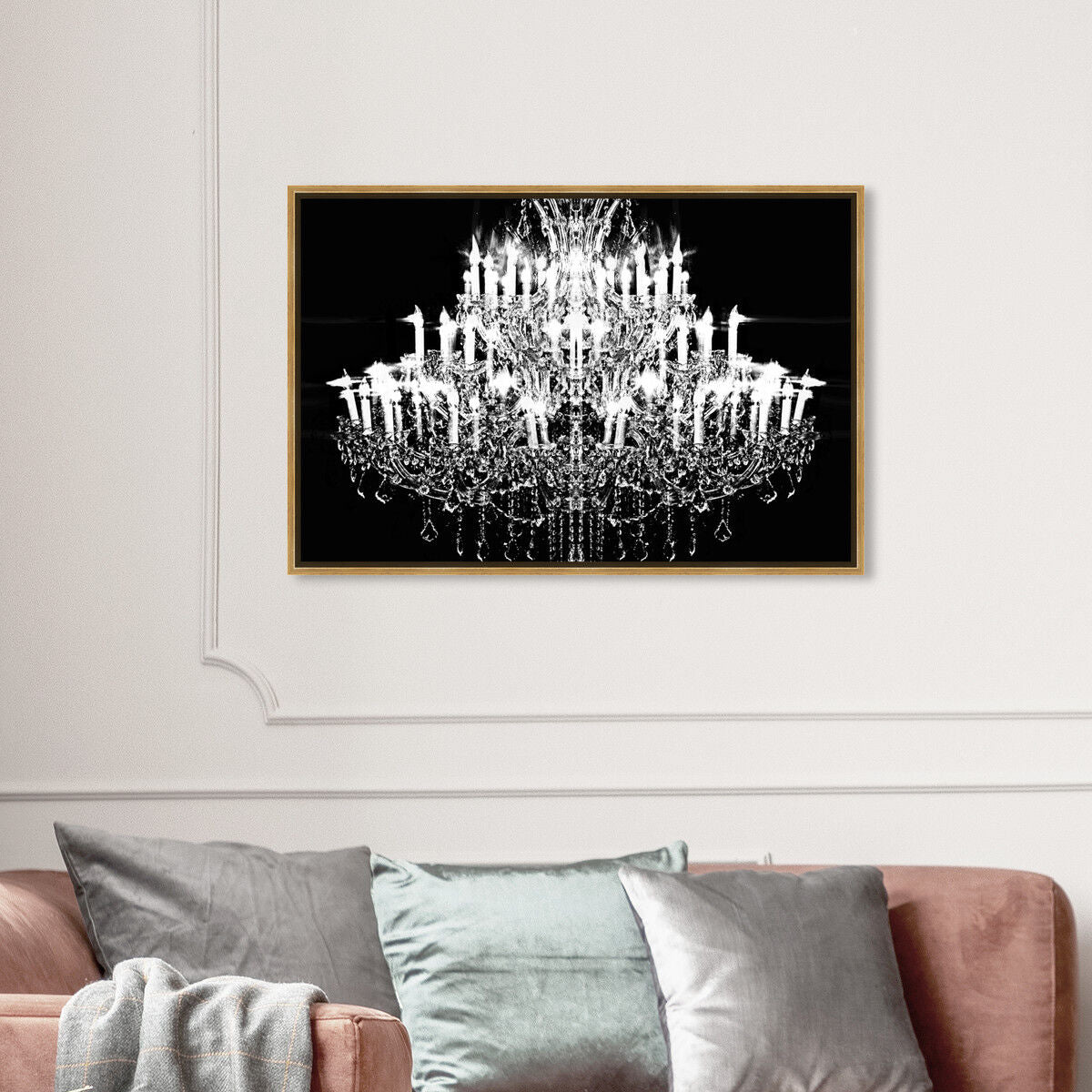 54x36/Framed Canvas/PSGLD