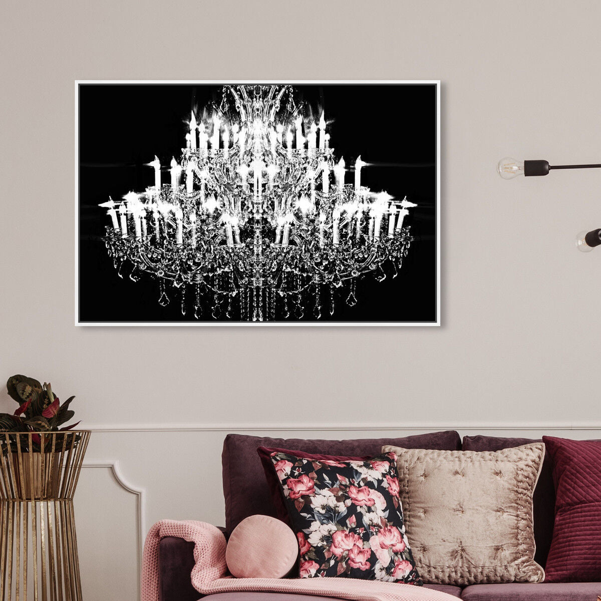 54x36/Framed Canvas/WFL