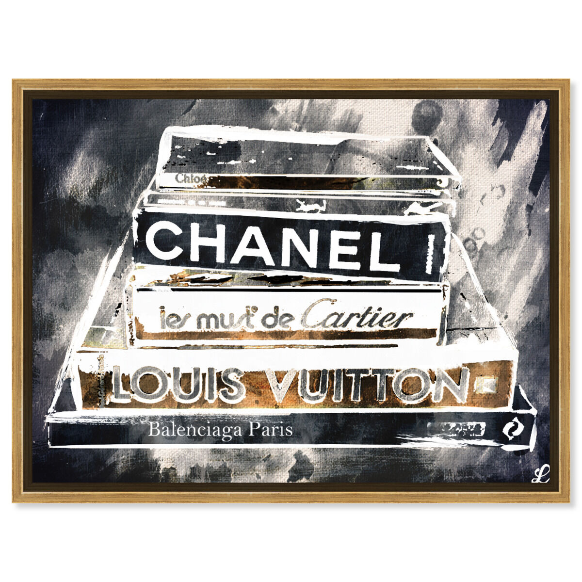 45x36/Framed Canvas/PSGLD