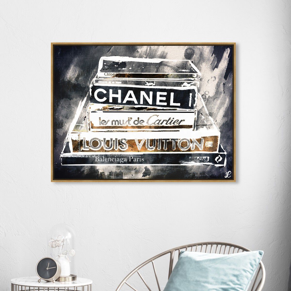 45x36/Framed Canvas/PSGLD