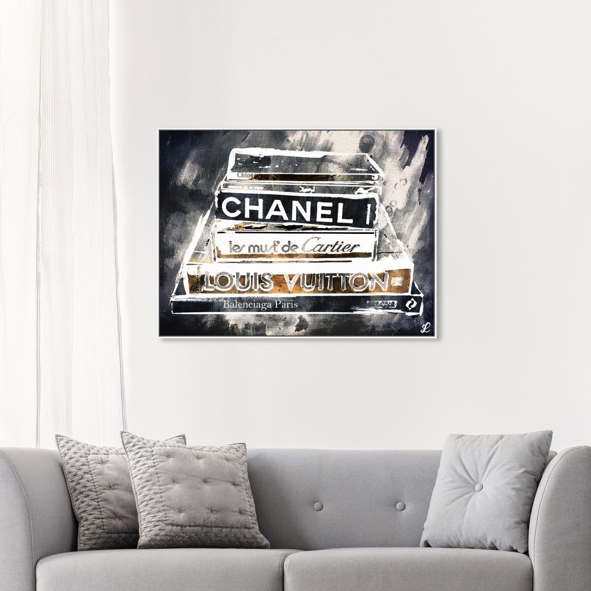 45x36/Framed Canvas/WFL
