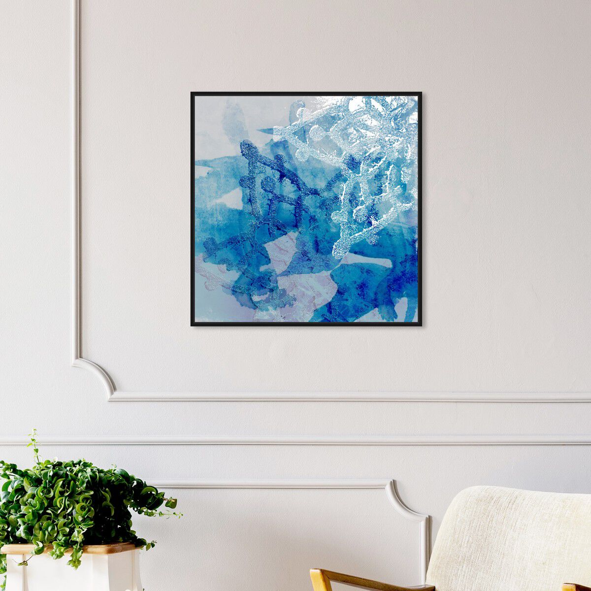 40x40/Framed Canvas/BFL