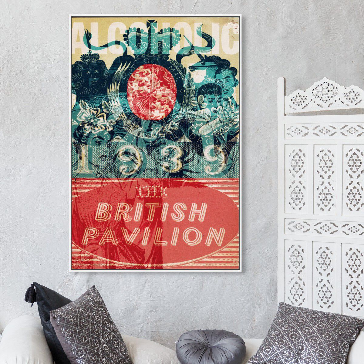 36x54/Framed Canvas/WFL