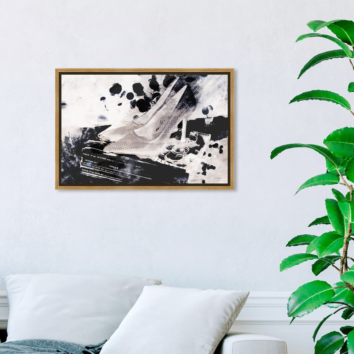 54x36/Framed Canvas/PSGLD