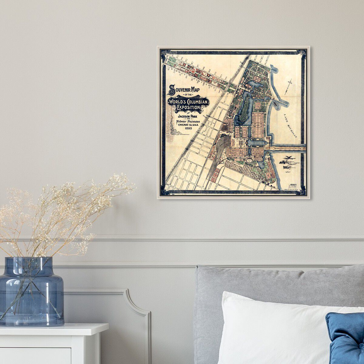 40x40/Framed Canvas/CFL