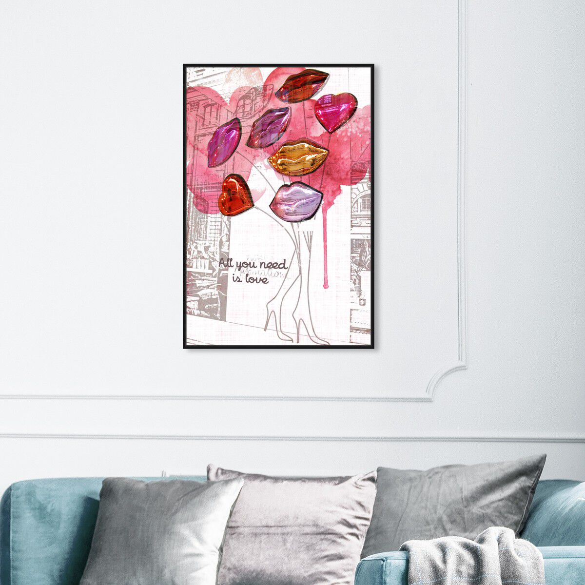 36x54/Framed Canvas/BFL