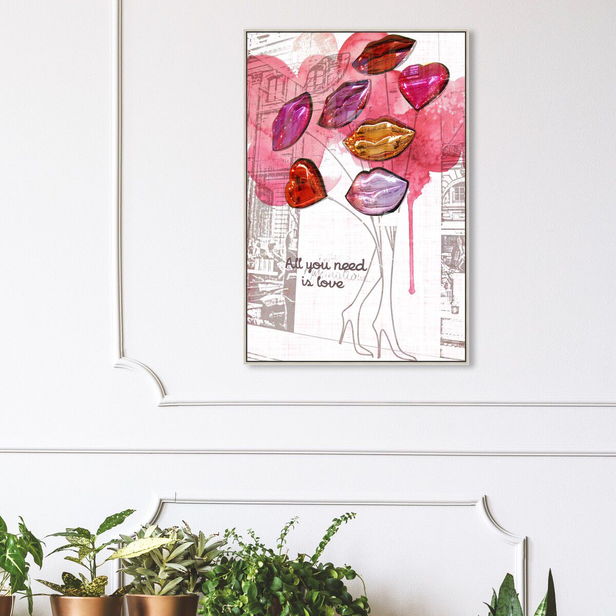 36x54/Framed Canvas/CFL