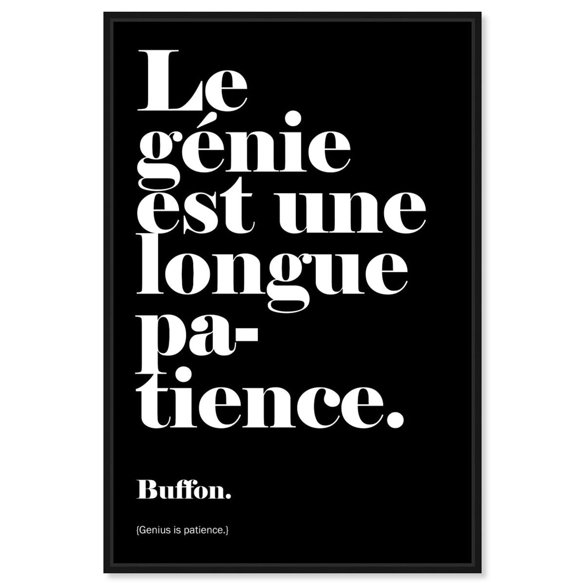 Genius is Patience