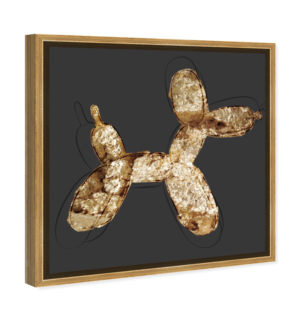 40x40/Framed Canvas/PSGLD