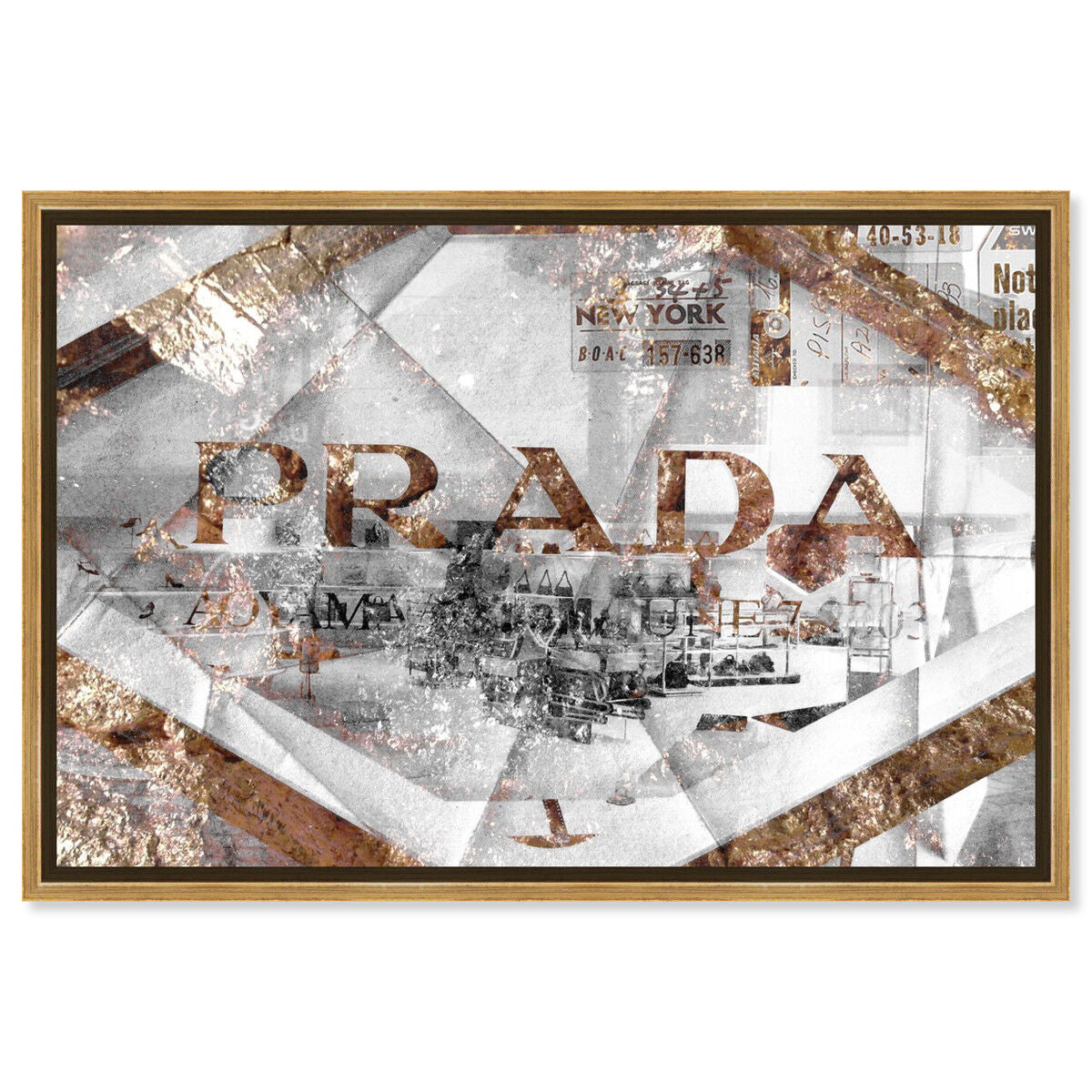 54x36/Framed Canvas/PSGLD