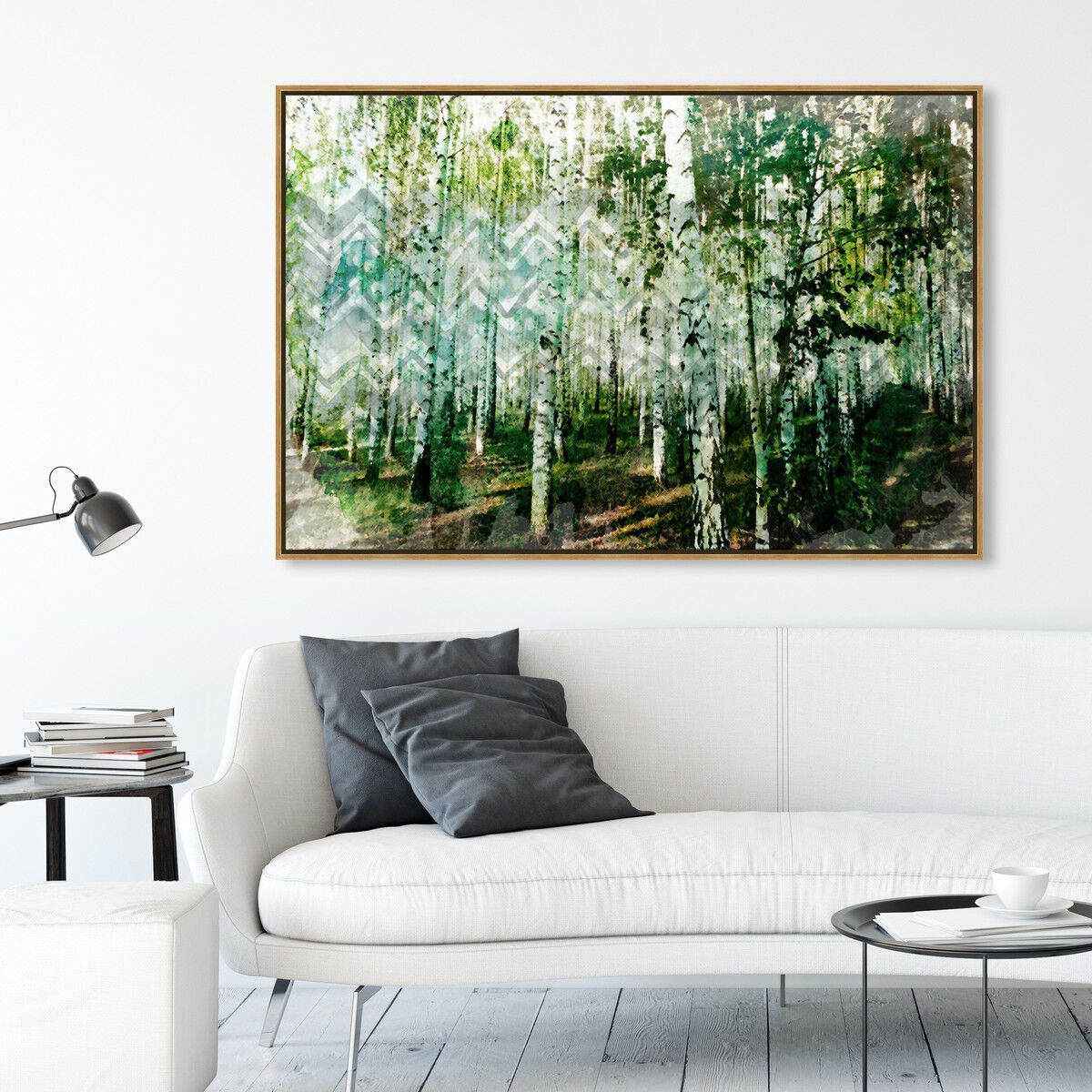 54x36/Framed Canvas/PSGLD