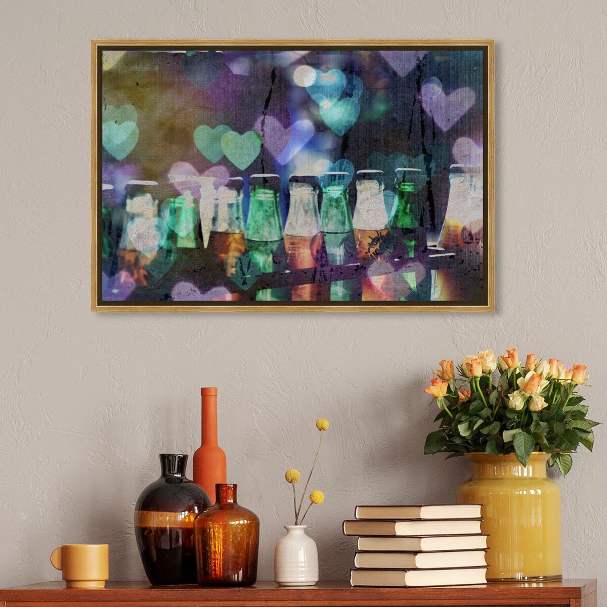 54x36/Framed Canvas/PSGLD