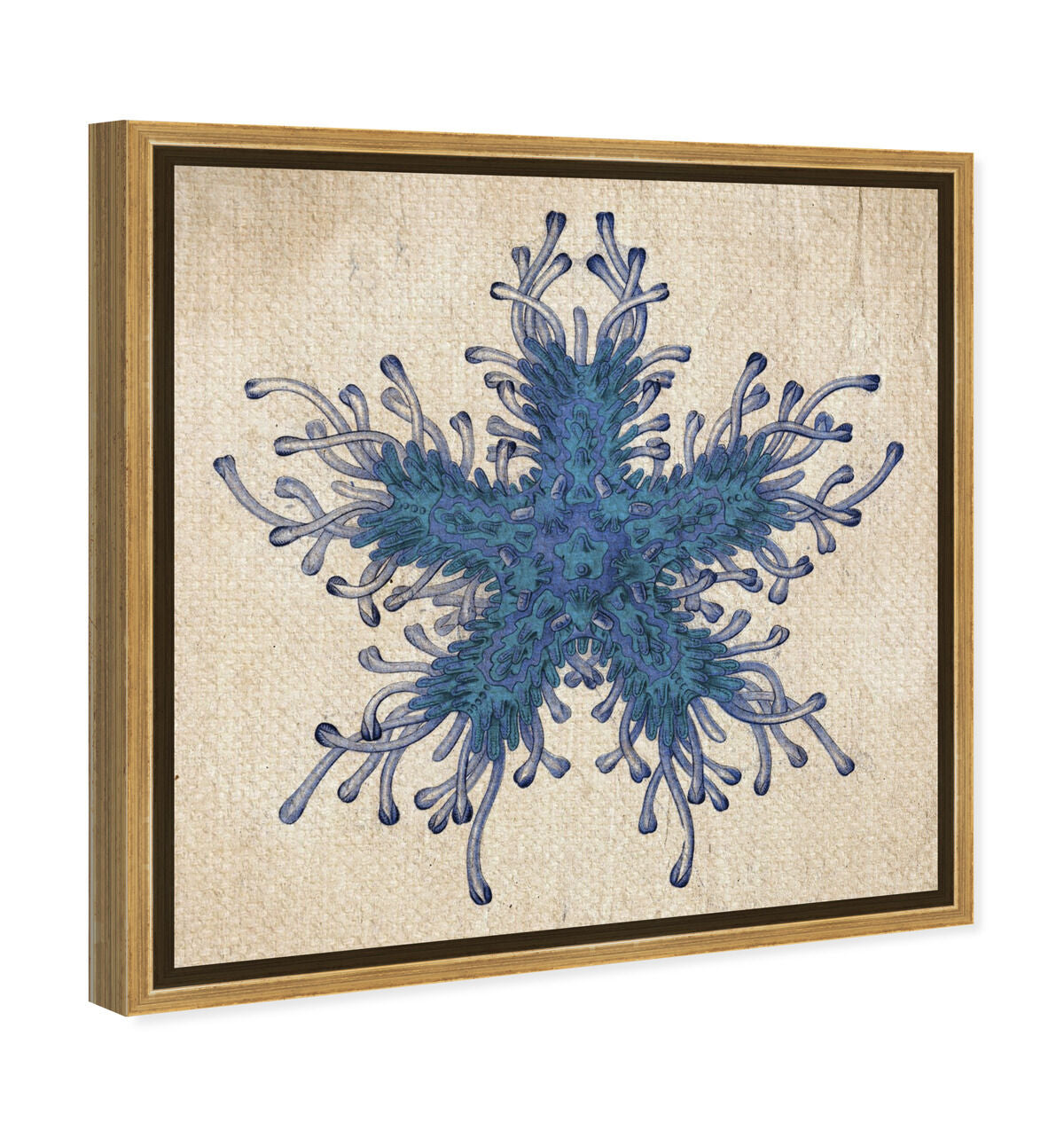 40x40/Framed Canvas/PSGLD