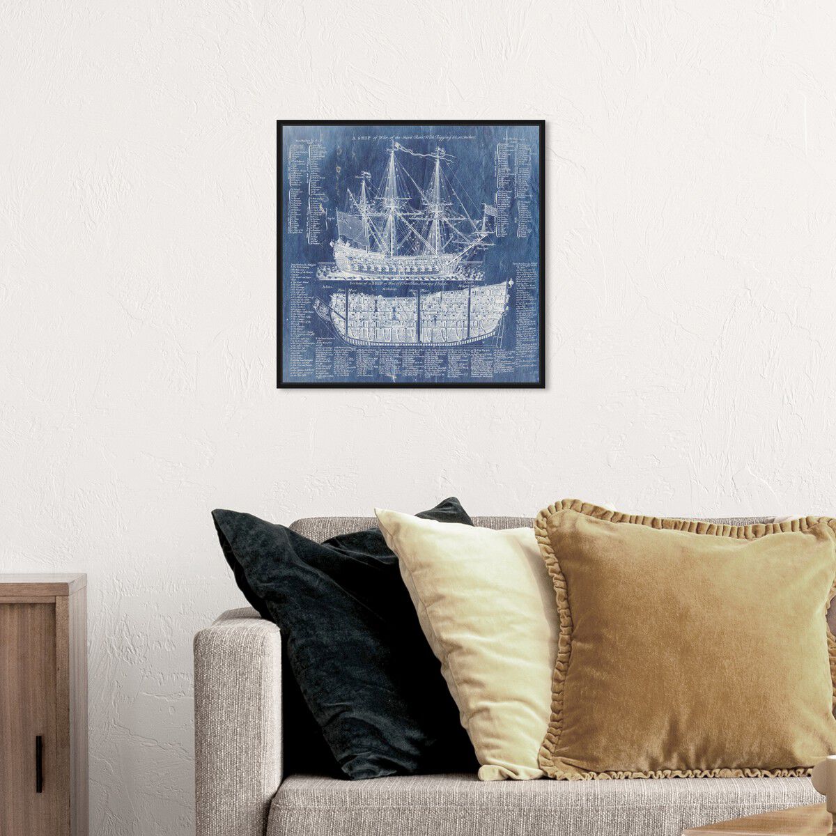 40x40/Framed Canvas/BFL