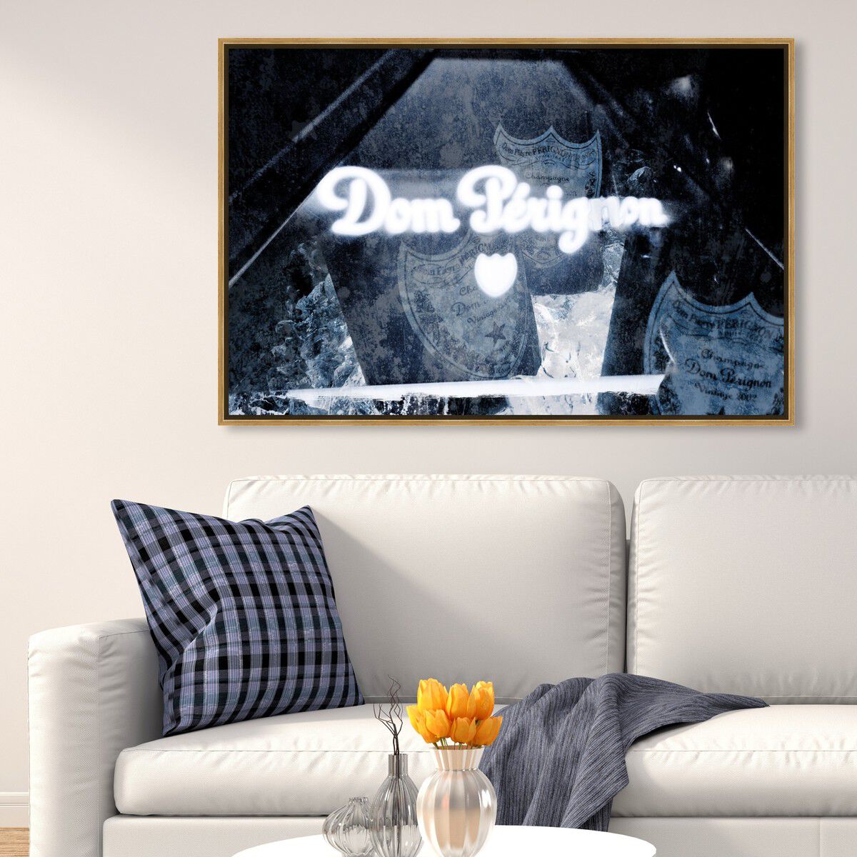 54x36/Framed Canvas/PSGLD