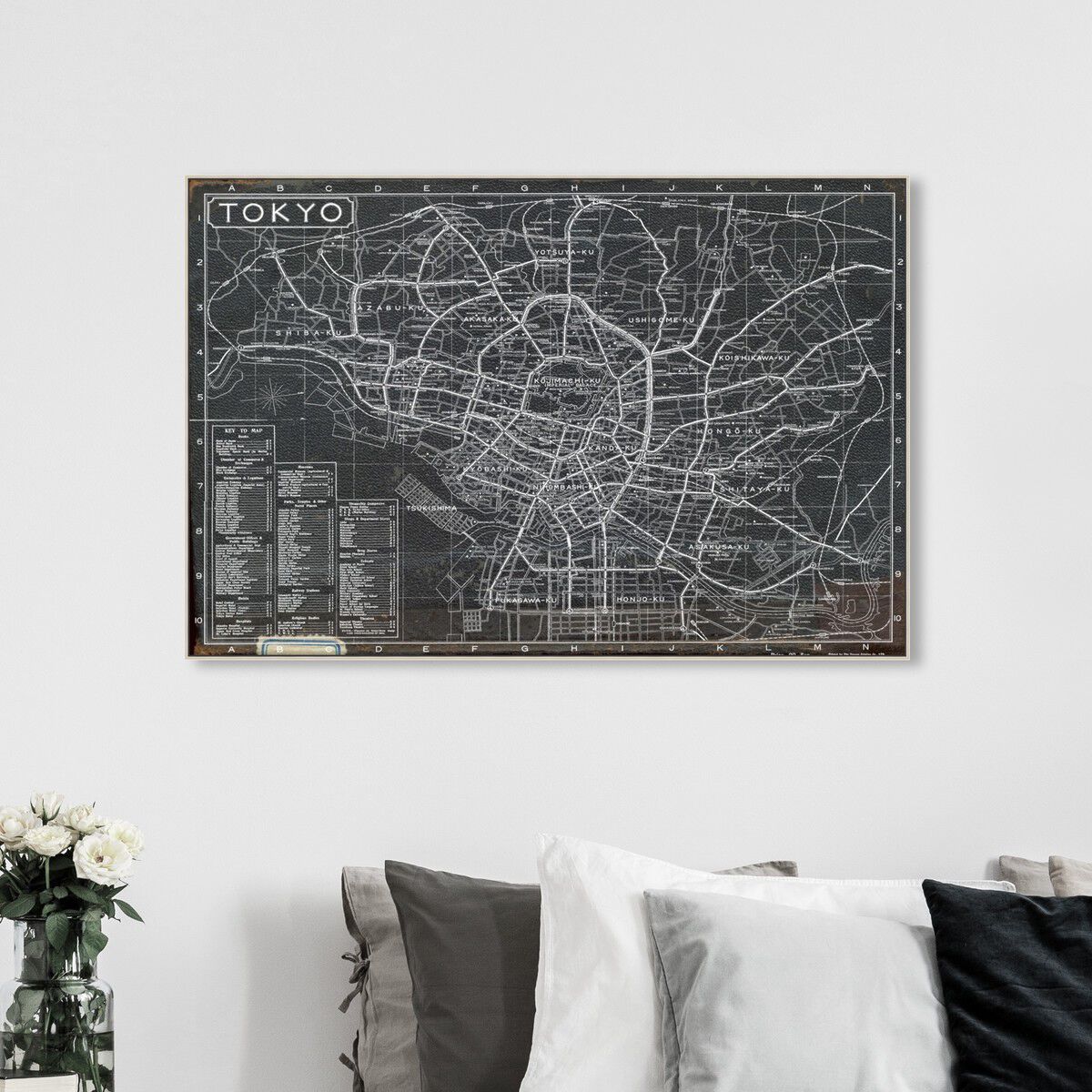 54x36/Framed Canvas/CFL