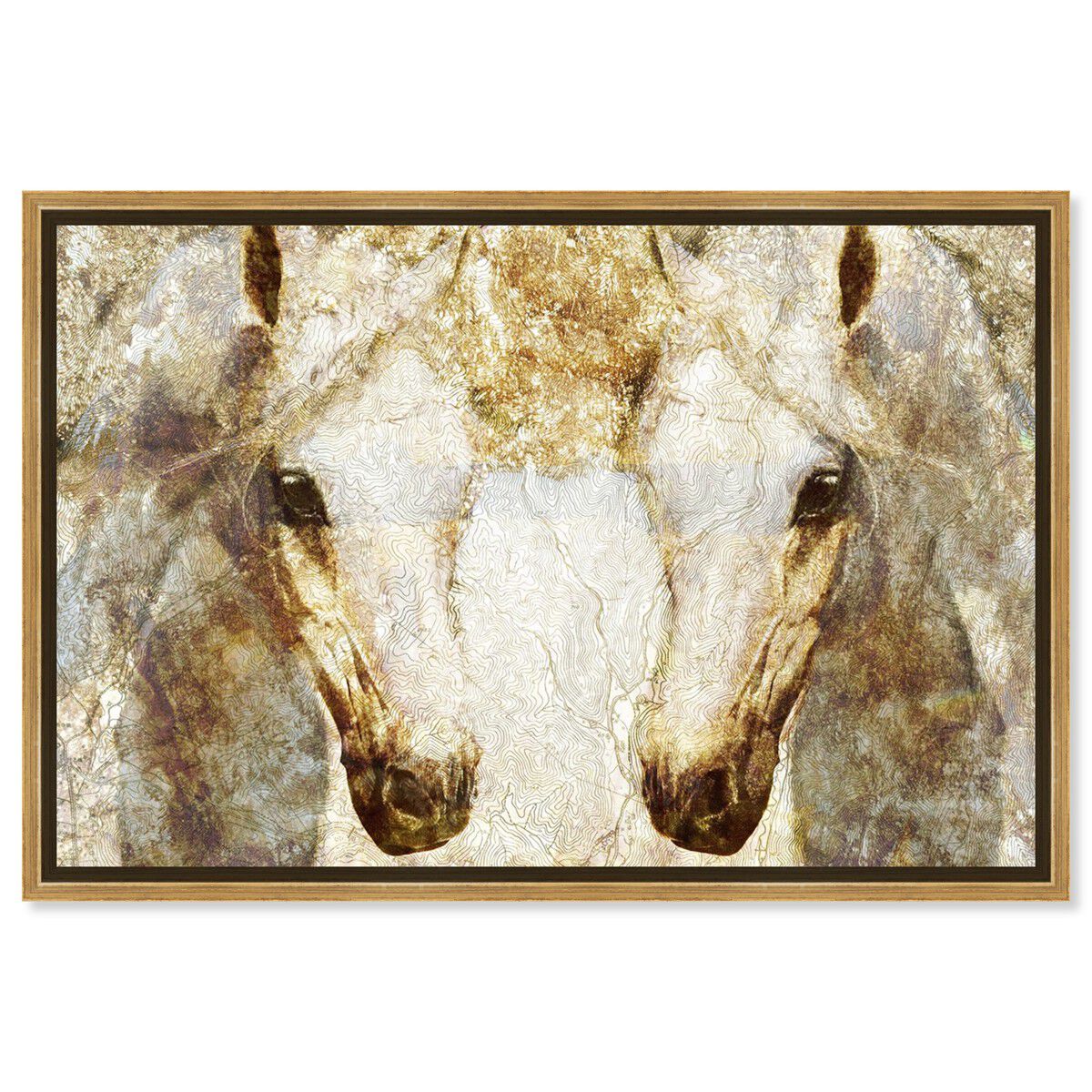 54x36/Framed Canvas/PSGLD