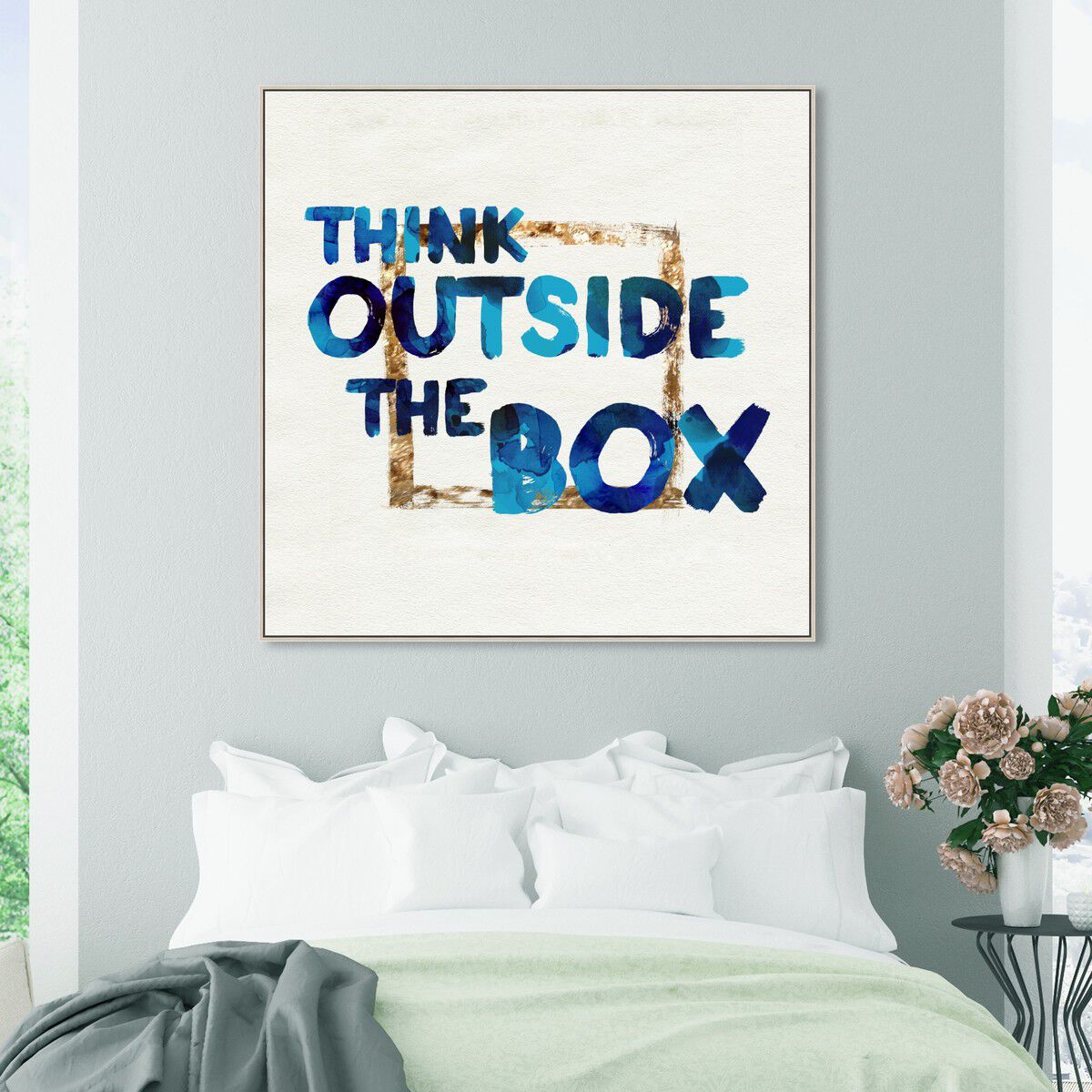 40x40/Framed Canvas/CFL