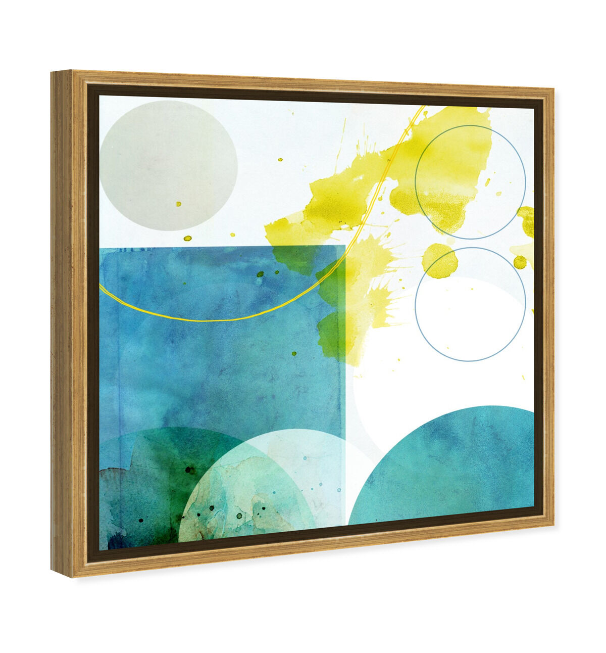 40x40/Framed Canvas/PSGLD