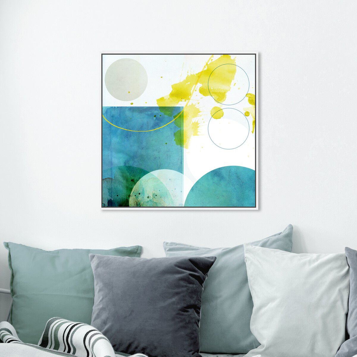 40x40/Framed Canvas/WFL