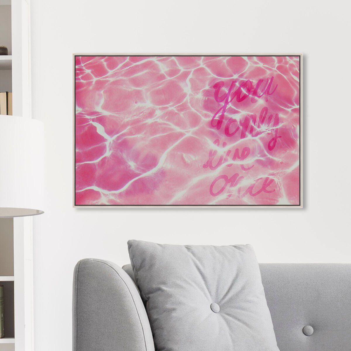 54x36/Framed Canvas/CFL