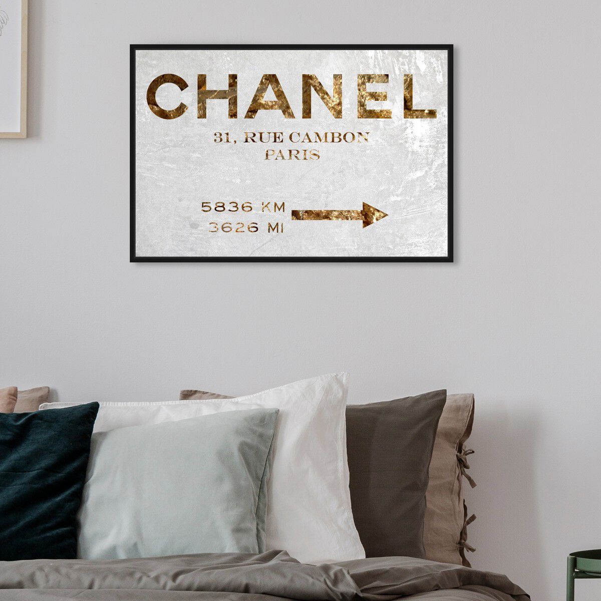 Couture Road Sign | Fashion and Glam Wall Art by Oliver Gal