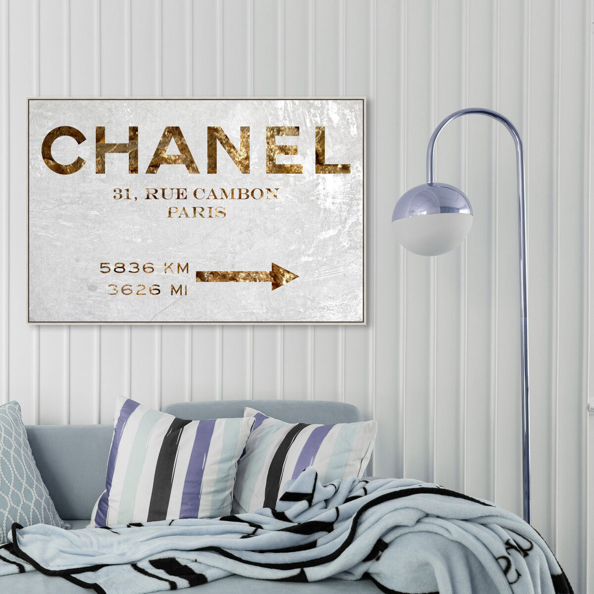 Couture Road Sign | Fashion and Glam Wall Art by Oliver Gal