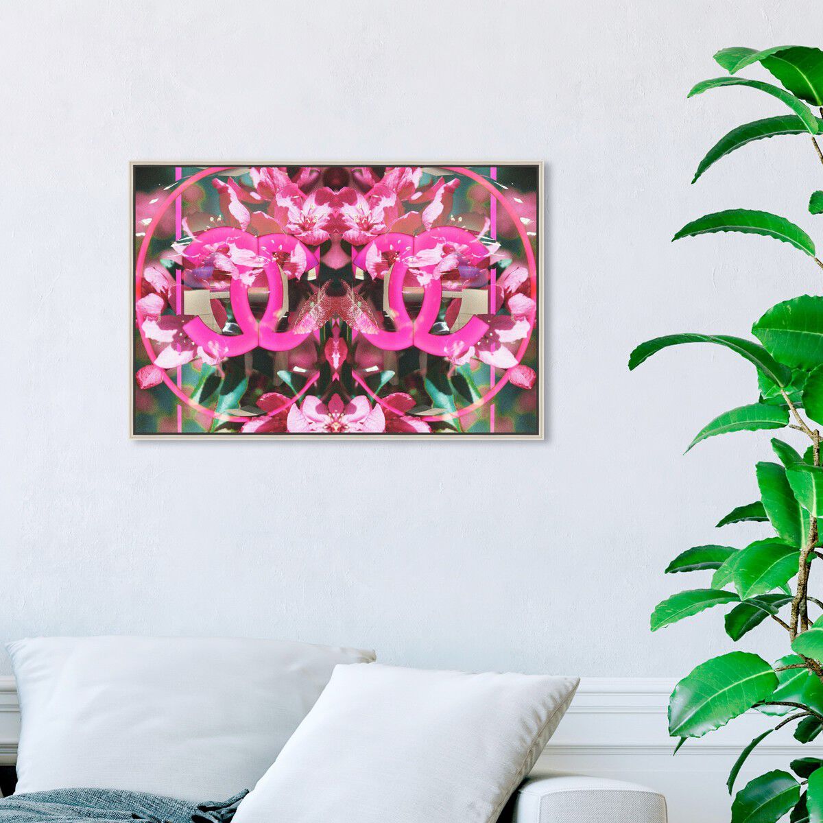 54x36/Framed Canvas/CFL