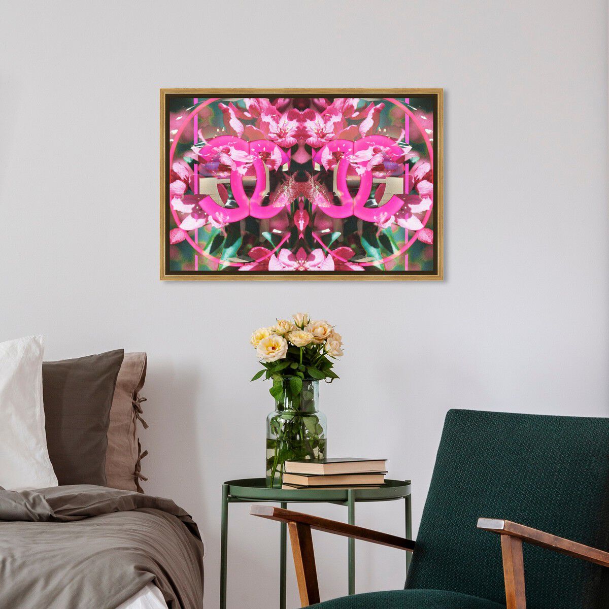 54x36/Framed Canvas/PSGLD