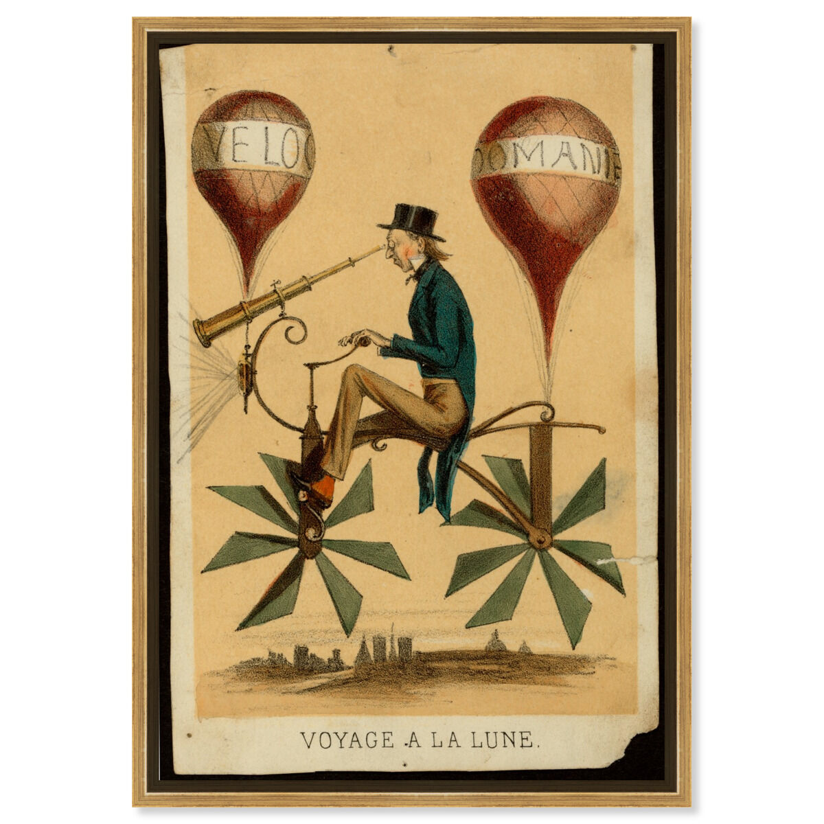 Voyage A La Lune 1867