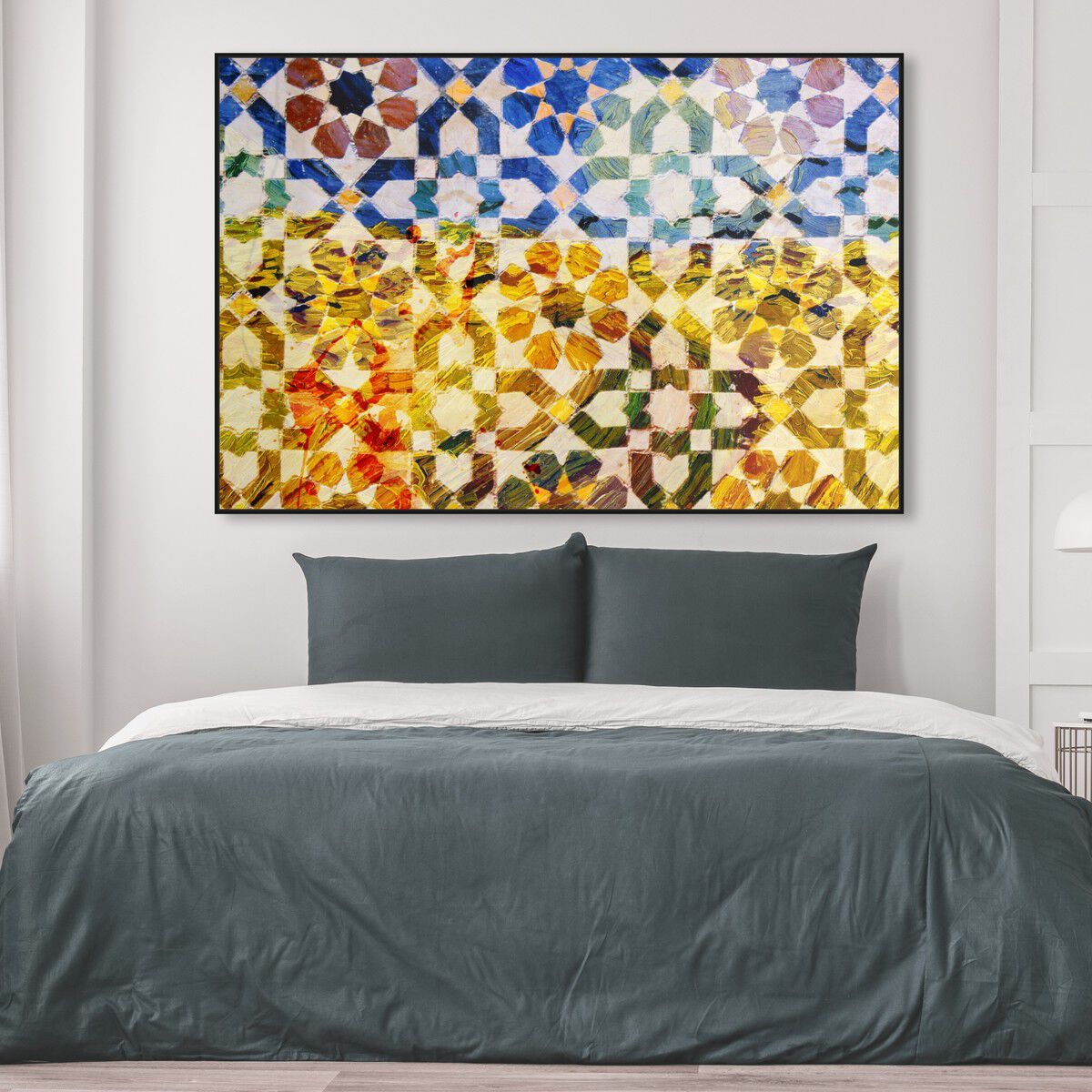 54x36/Framed Canvas/BFL