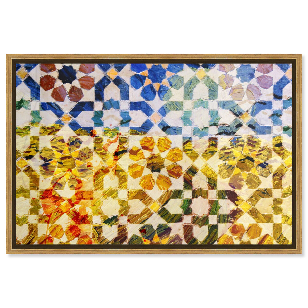 54x36/Framed Canvas/PSGLD