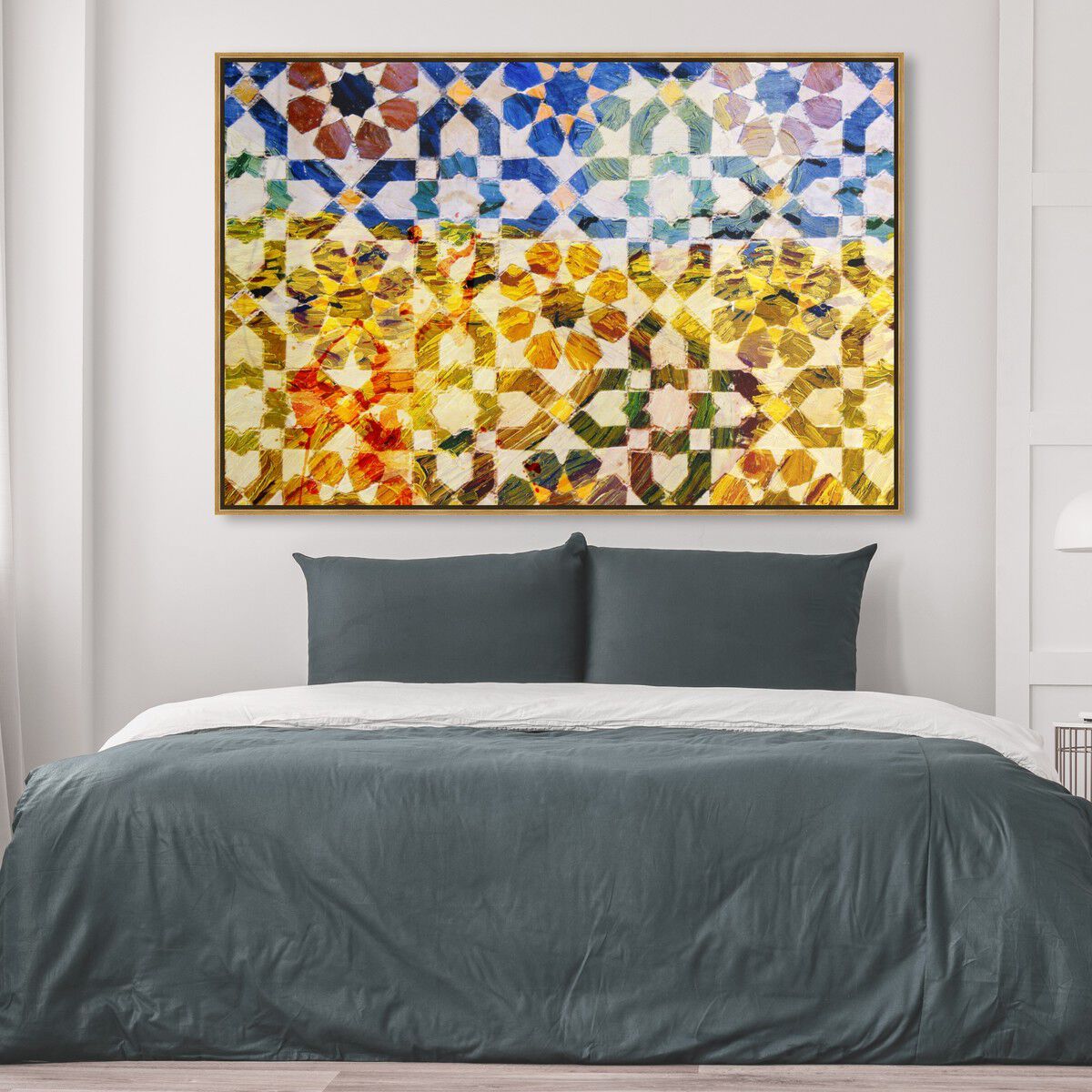 54x36/Framed Canvas/PSGLD