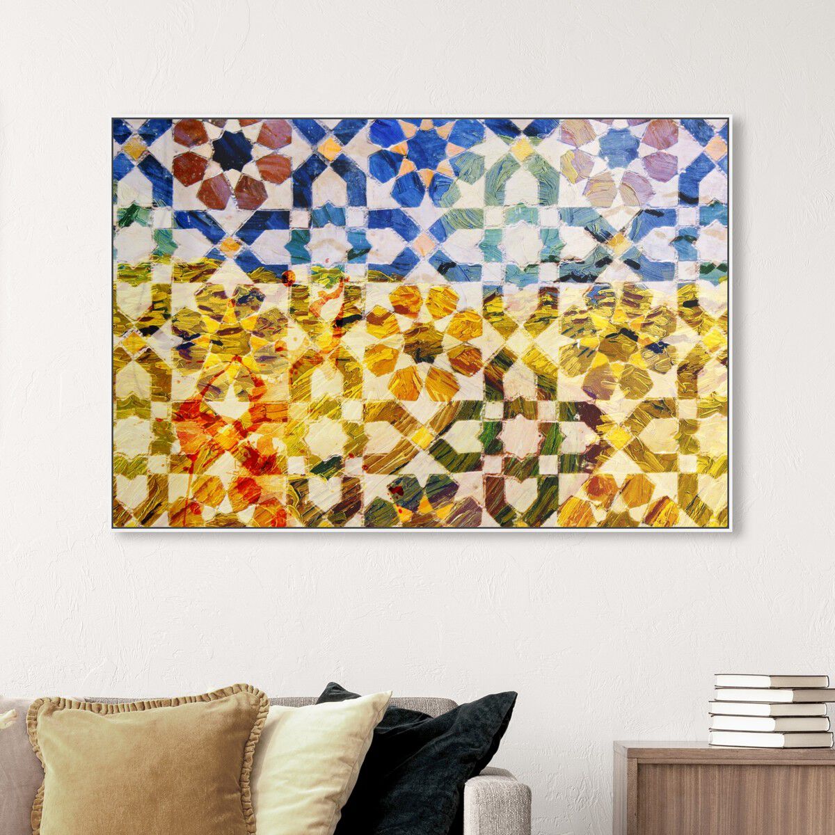 54x36/Framed Canvas/WFL