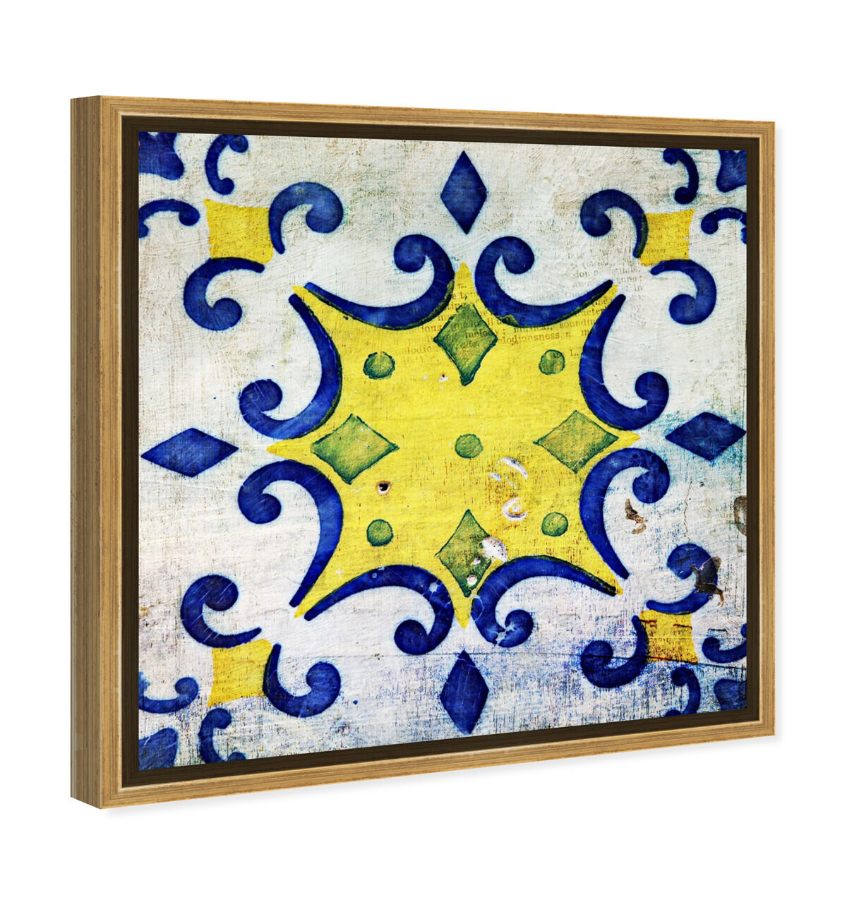 40x40/Framed Canvas/PSGLD