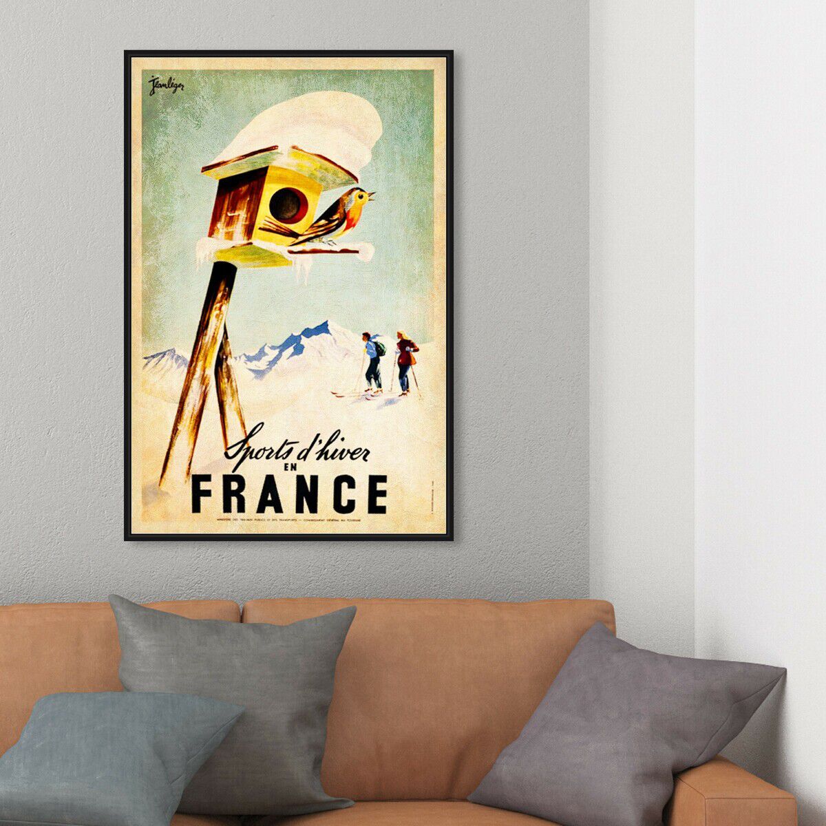 36x54/Framed Canvas/BFL