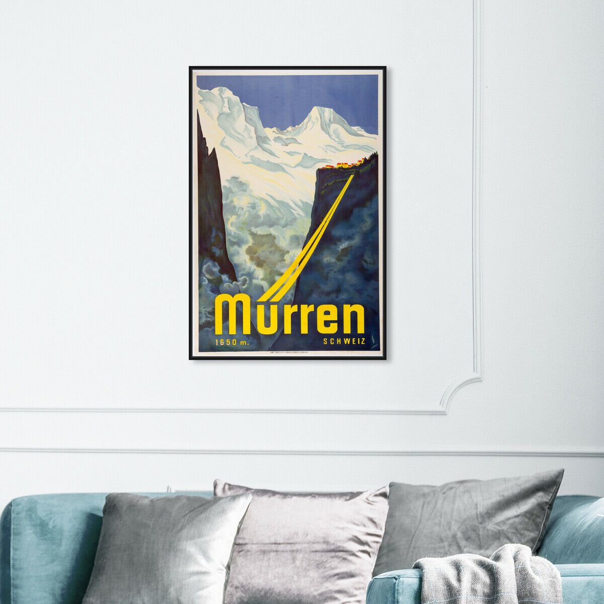 36x54/Framed Canvas/BFL