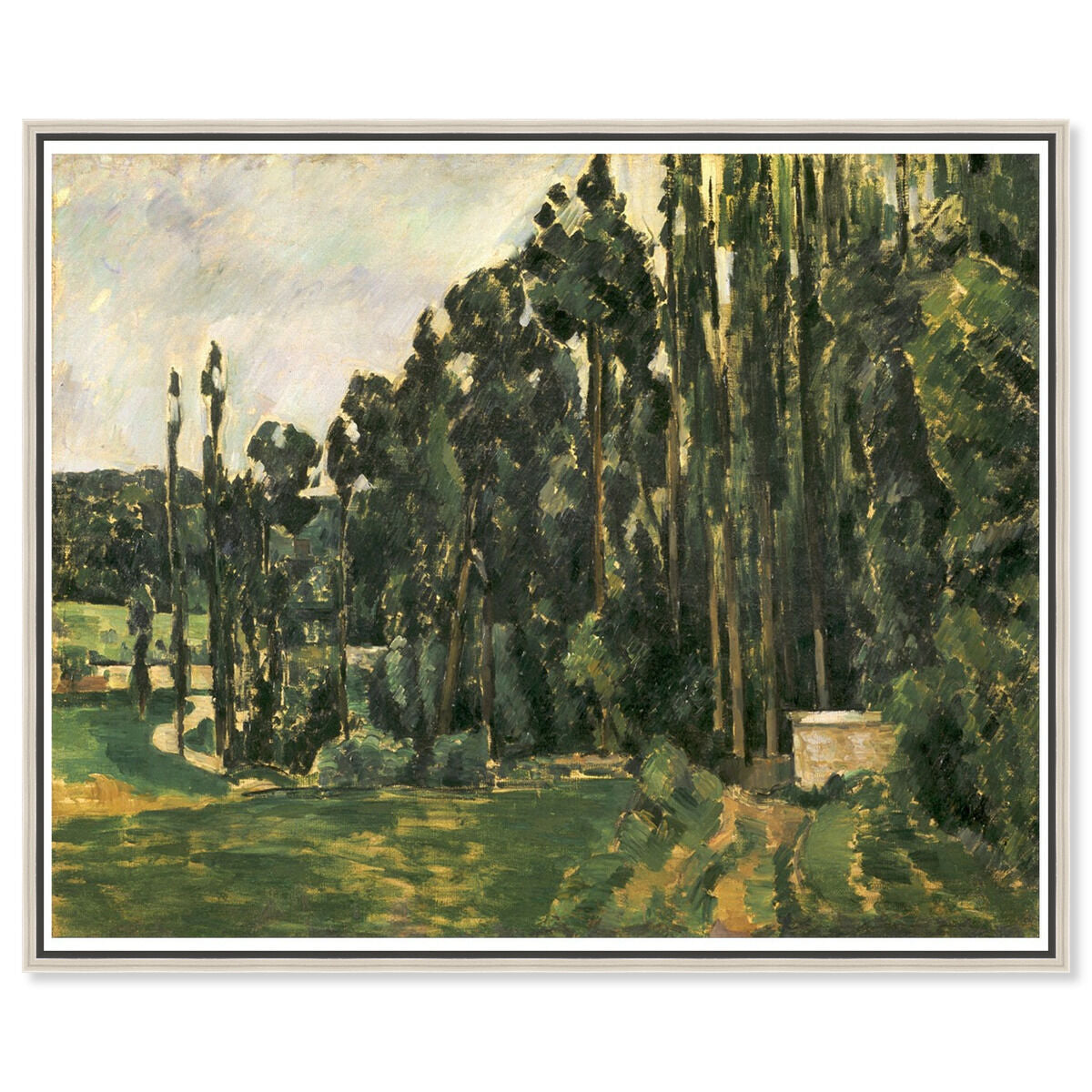 Paul Cezanne - Poplars
