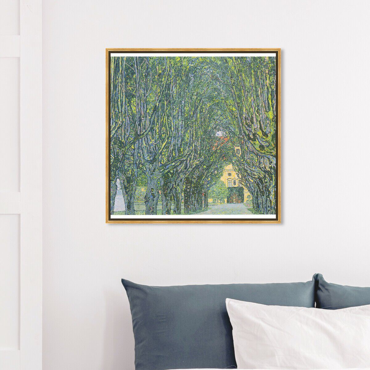 40x40/Framed Canvas/PSGLD