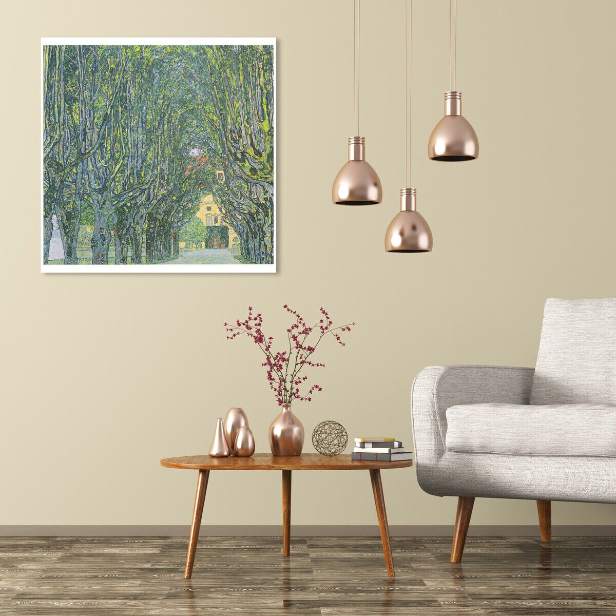 Klimt - Avenue in Schloss Kammer Park