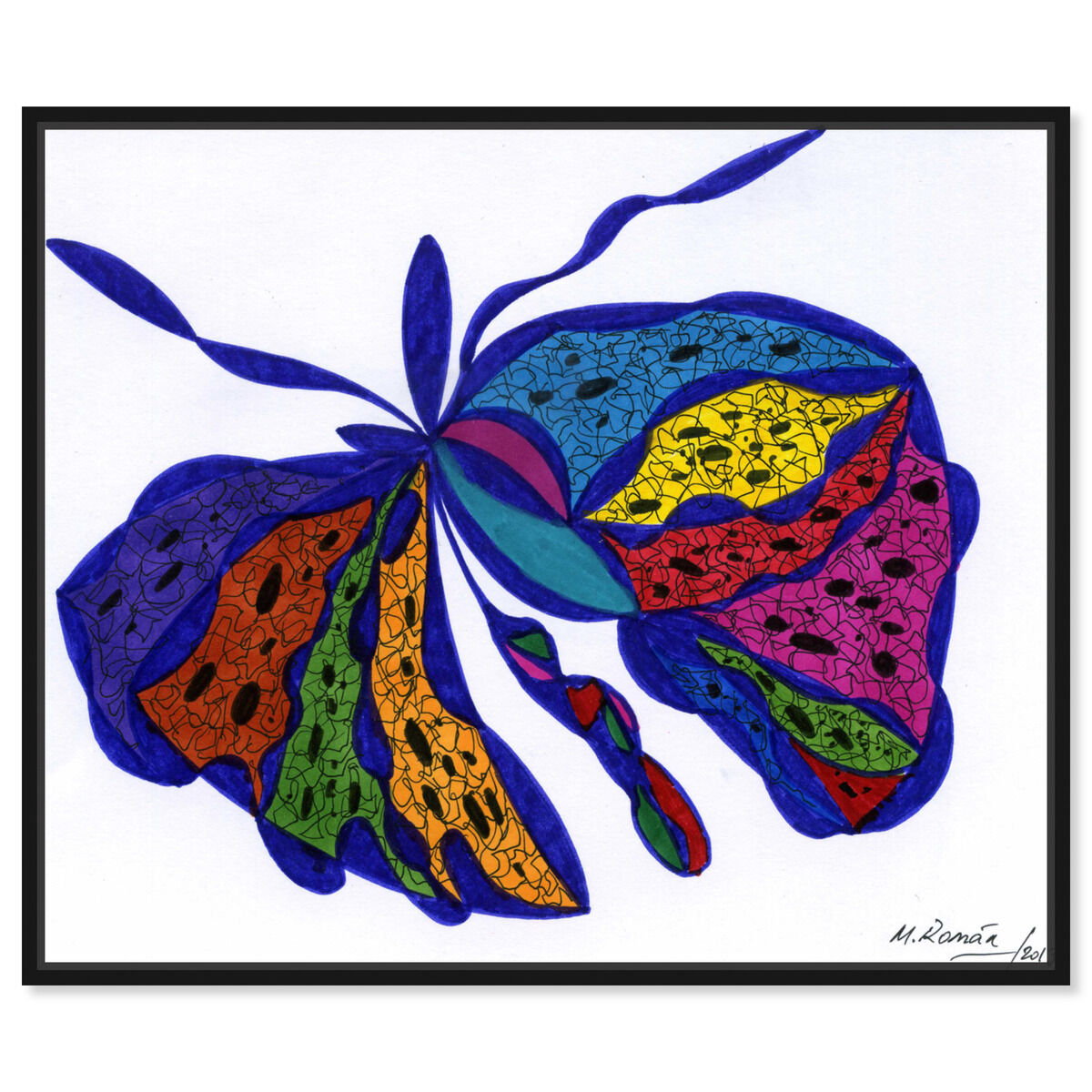 45x36/Framed Canvas/BFL