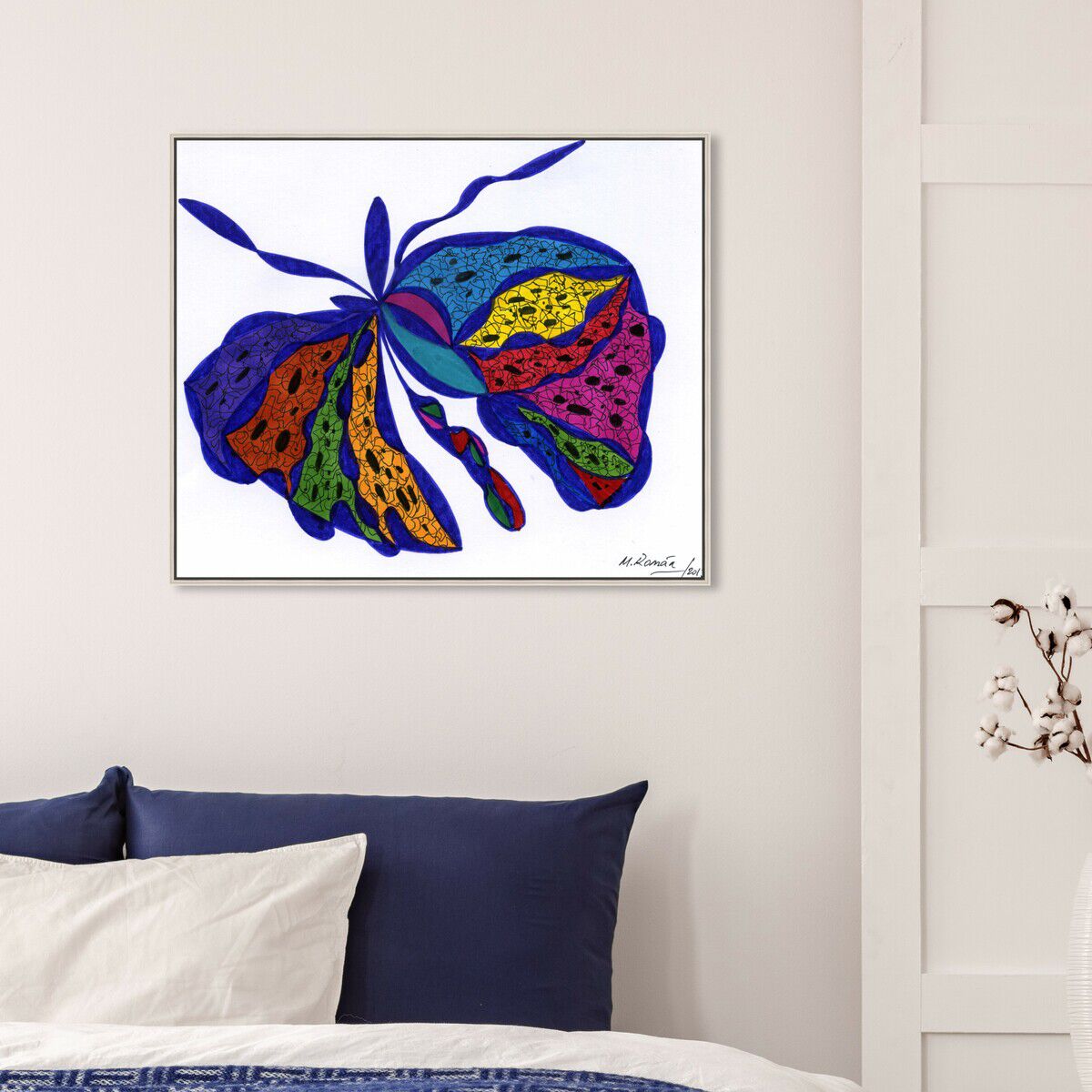 45x36/Framed Canvas/CFL