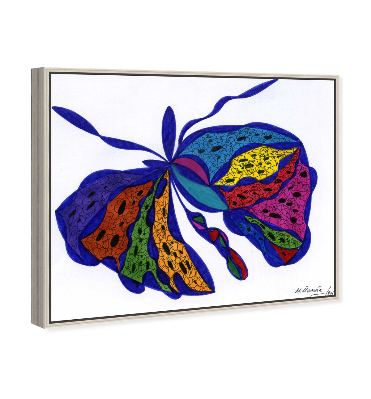 45x36/Framed Canvas/CFL