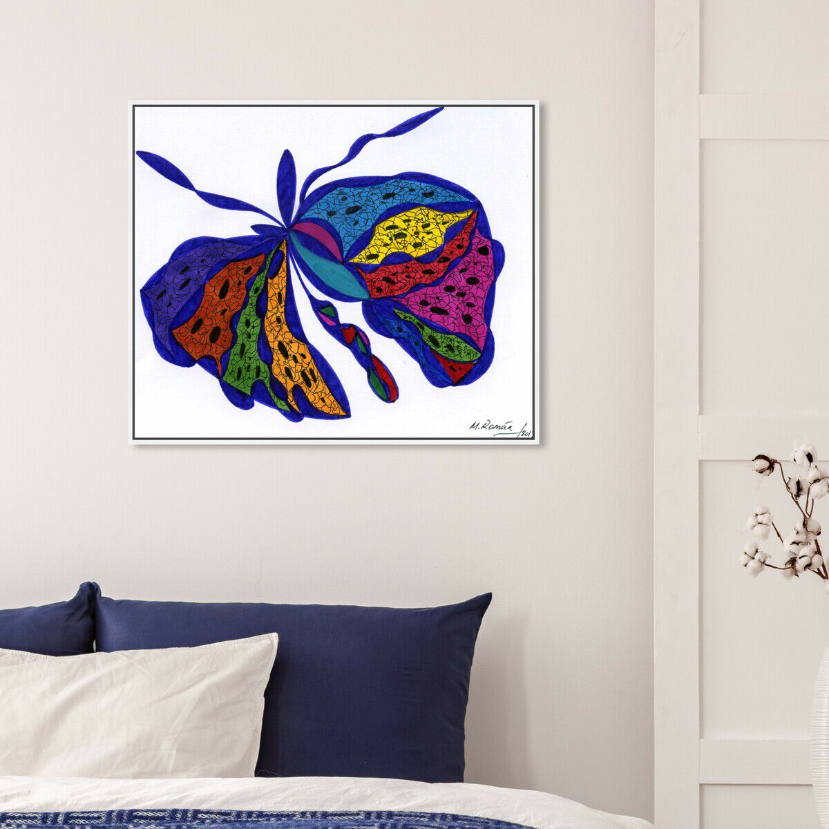 45x36/Framed Canvas/WFL