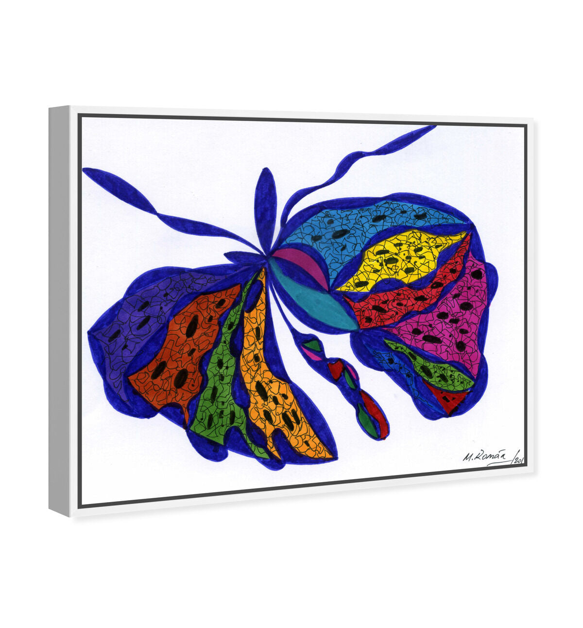 45x36/Framed Canvas/WFL