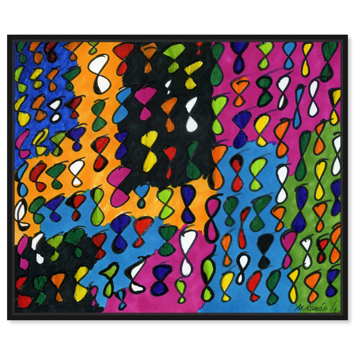 45x36/Framed Canvas/BFL