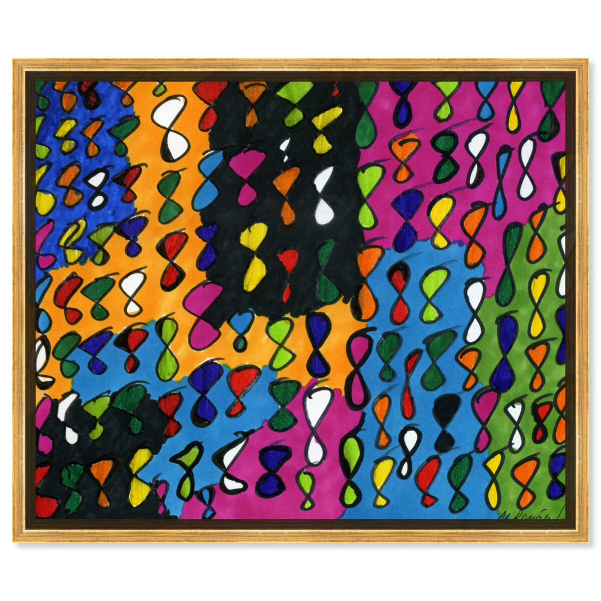 45x36/Framed Canvas/PSGLD
