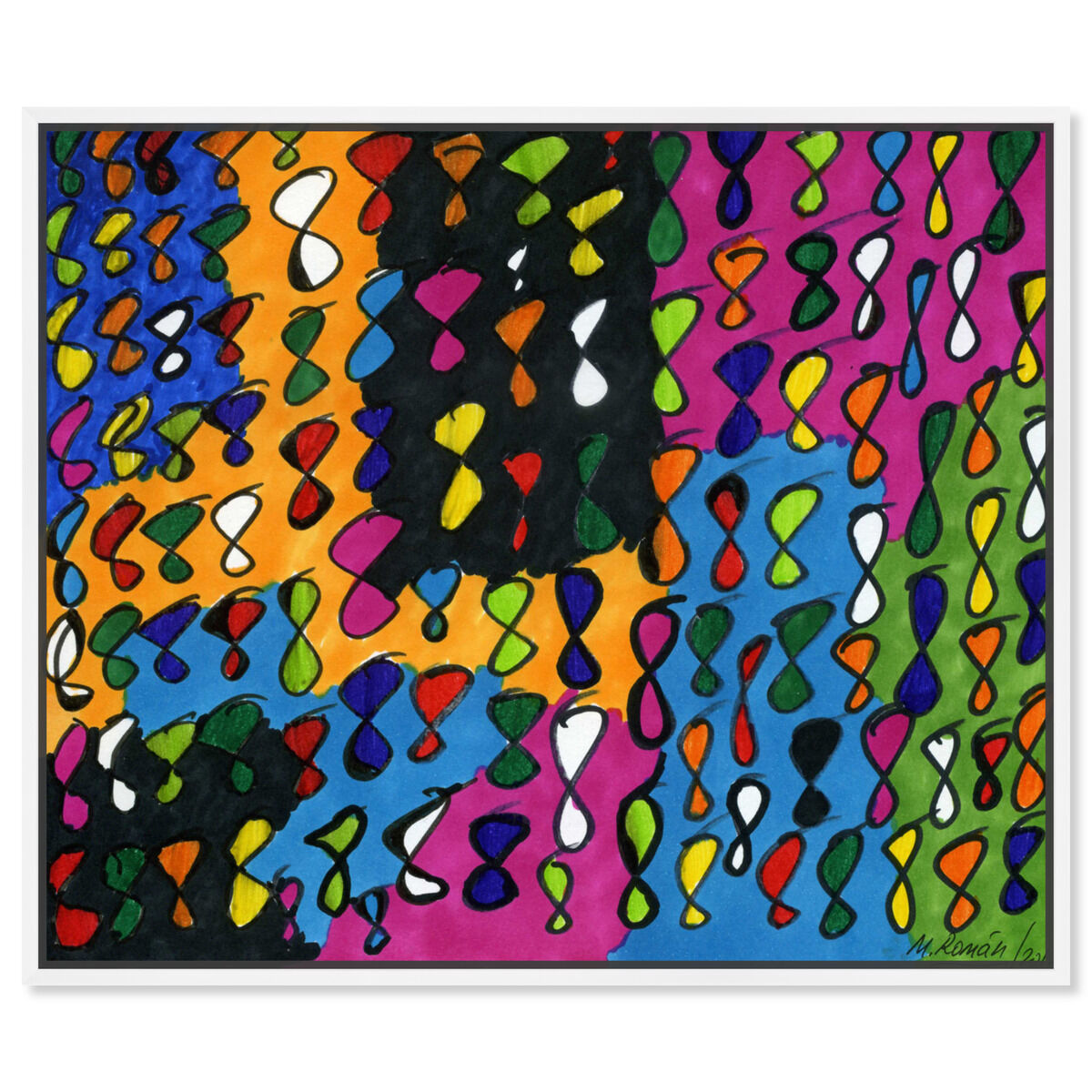 45x36/Framed Canvas/WFL